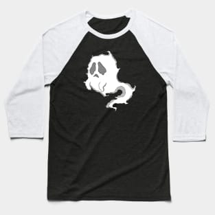 Sad ghost Baseball T-Shirt